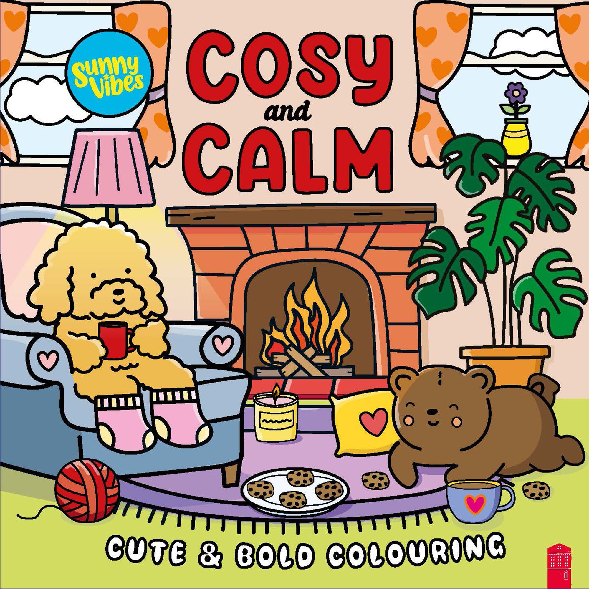 Cosy and Calm Colouring Book