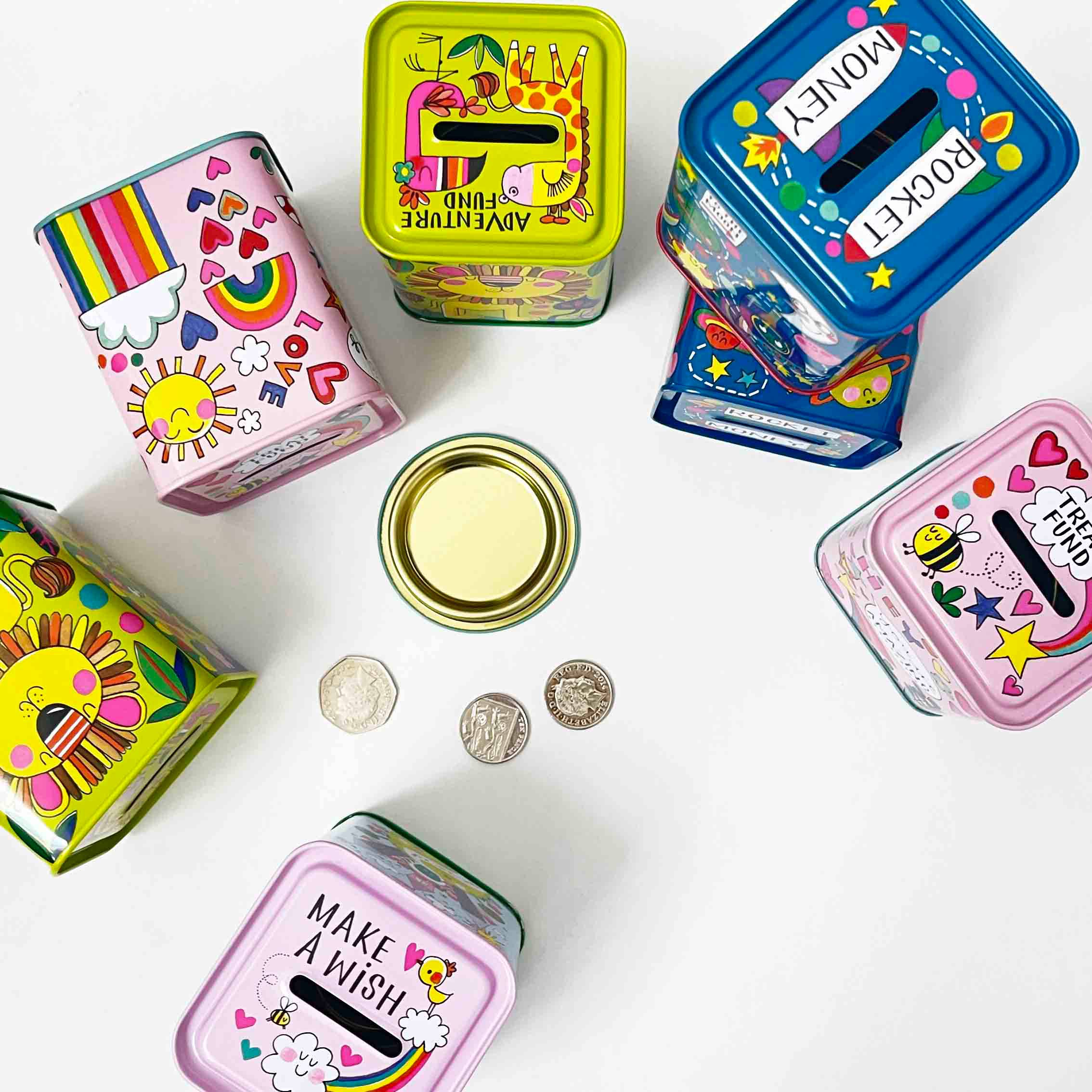 Rachel Ellen Designs - Money Box - Never Forget How Amazing You Are/Unicorns