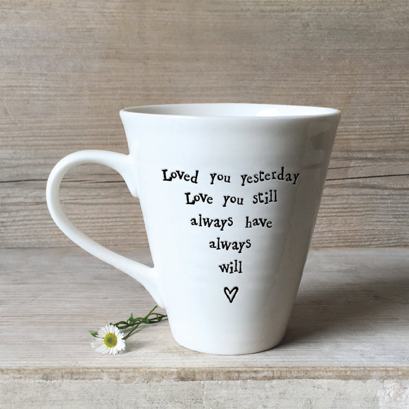 East of India Loved You Yesterday Mug