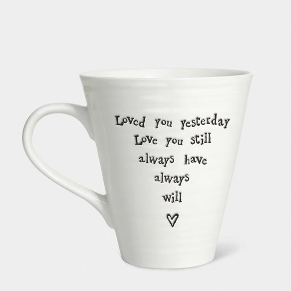 East of India Loved You Yesterday Mug