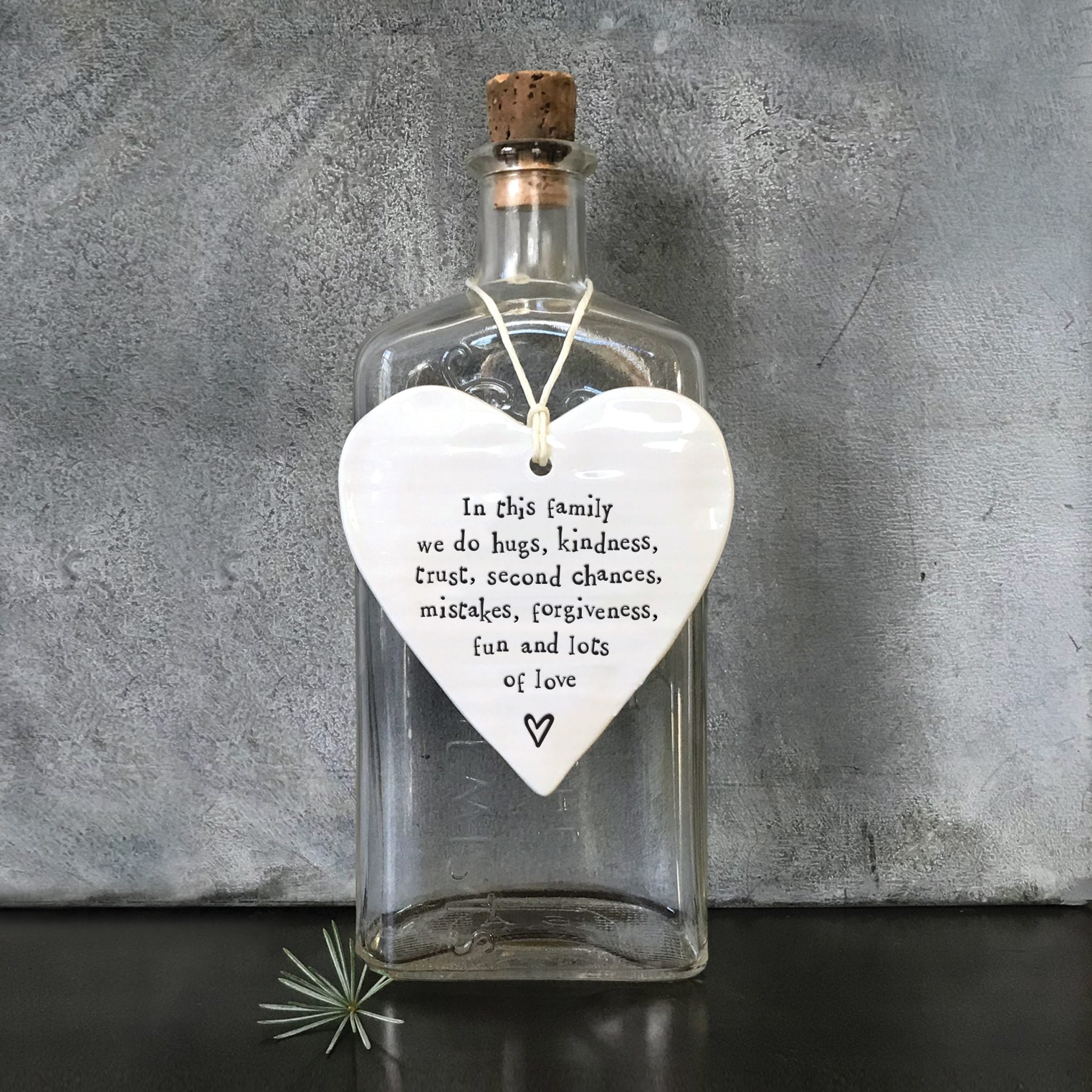 East of India In This Family Hanging Heart