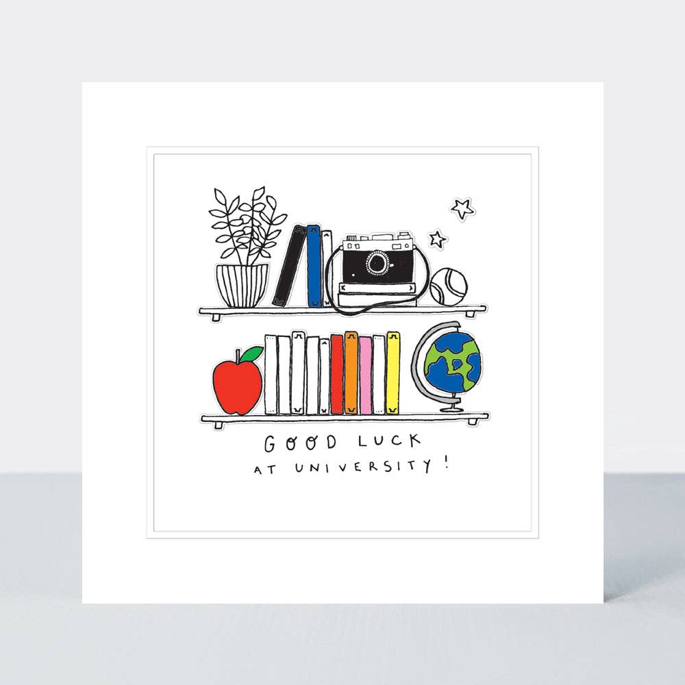 Pocket Rocket - Good Luck at University Card
