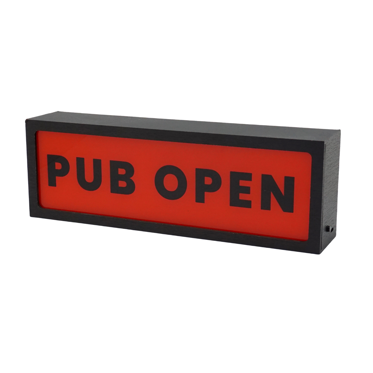 Pub Open LED Lightbox – Fun, Versatile lighting For home, office. Make your space truly yours.
