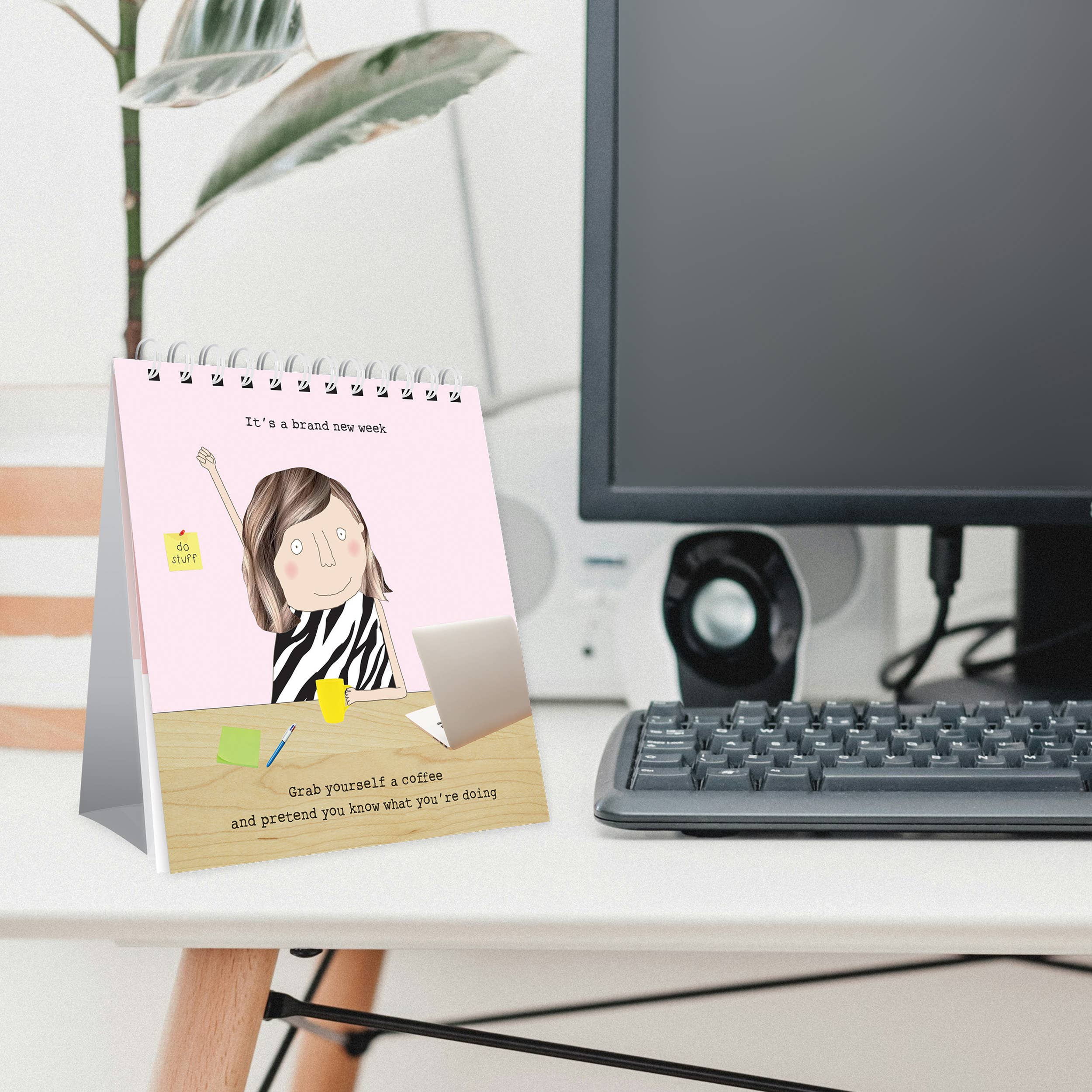 Portico Designs - Rosie Made a Thing Desk 2026 Calendar