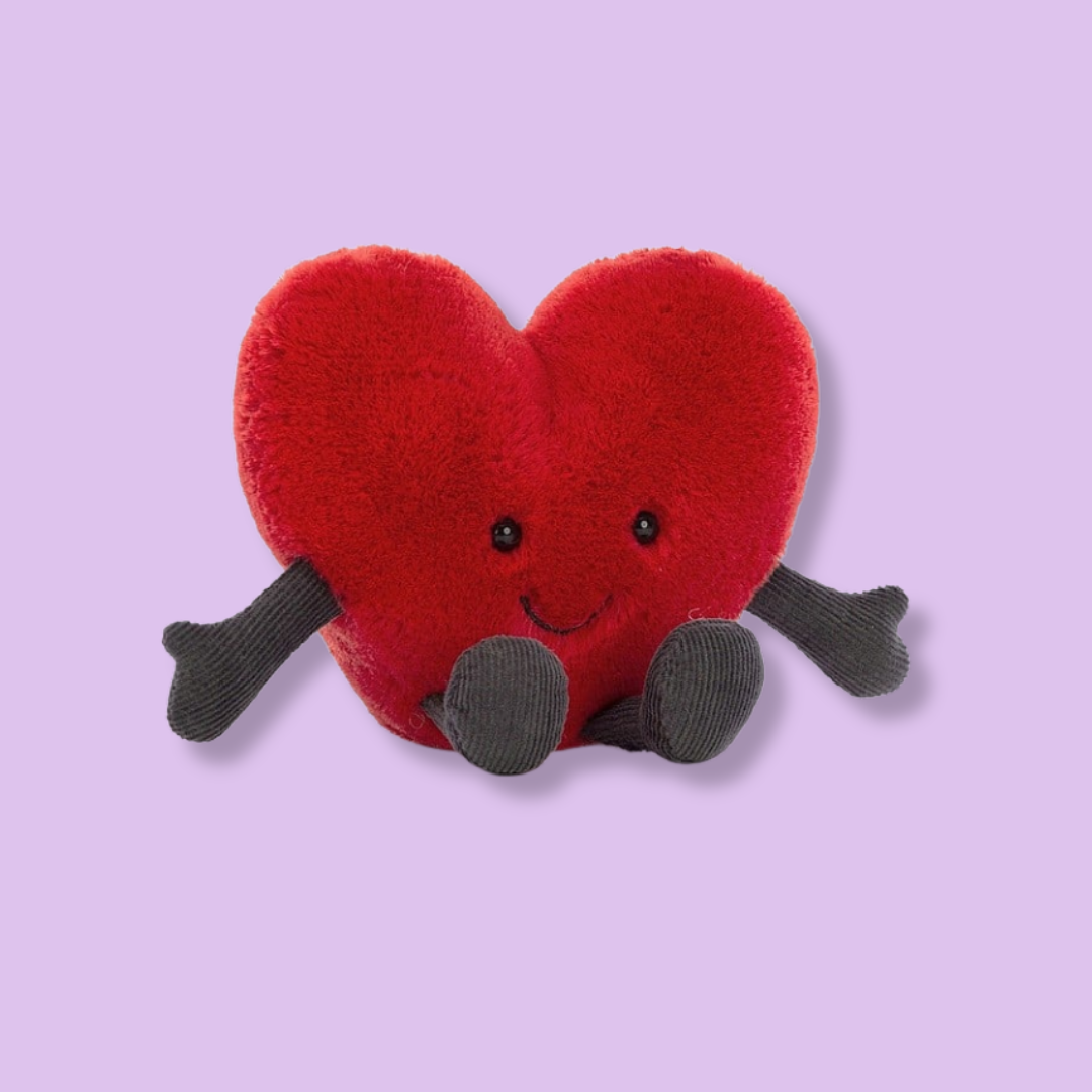 Jellycat Amuseable Little Red Heart
