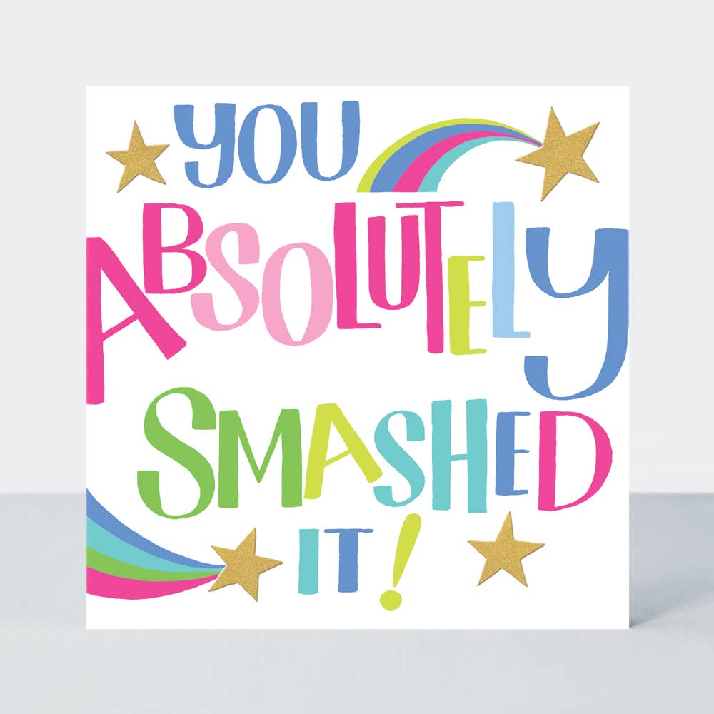 Girl Power - You Absolutely Smashed It Card