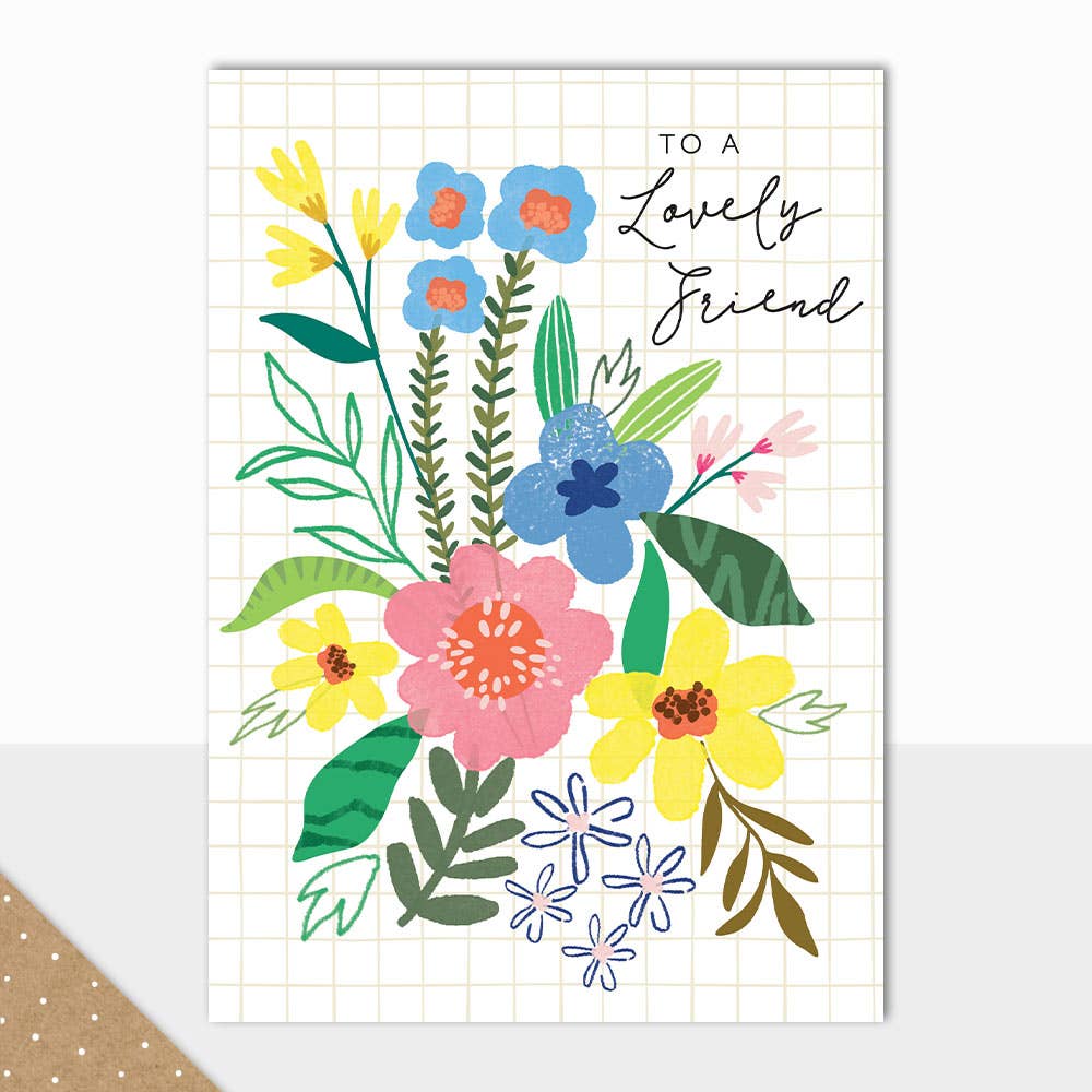 Eden Collection - To A Lovely Friend Card