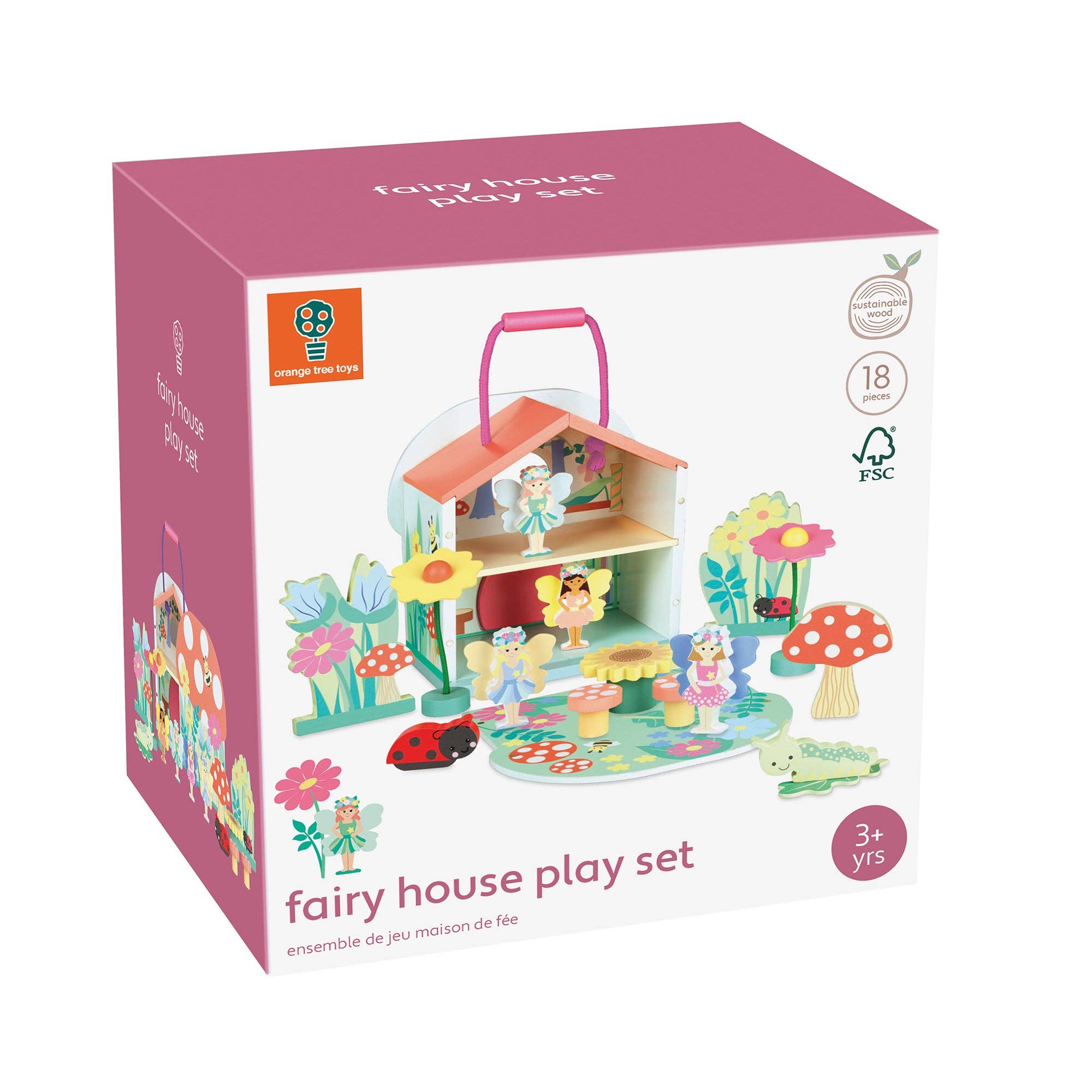Orange Tree Toys - Fairy House Play Set