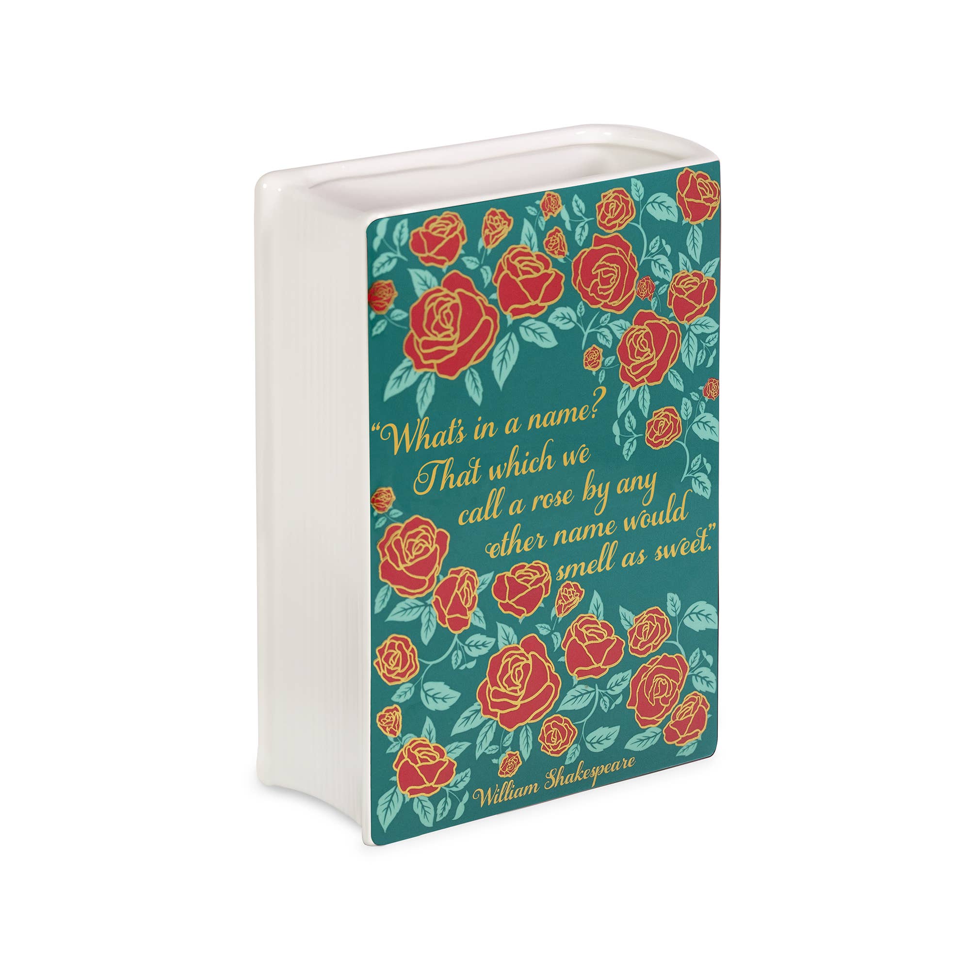 Steel Mill & Co UK - Large Book Vase, Romeo and Juliet,