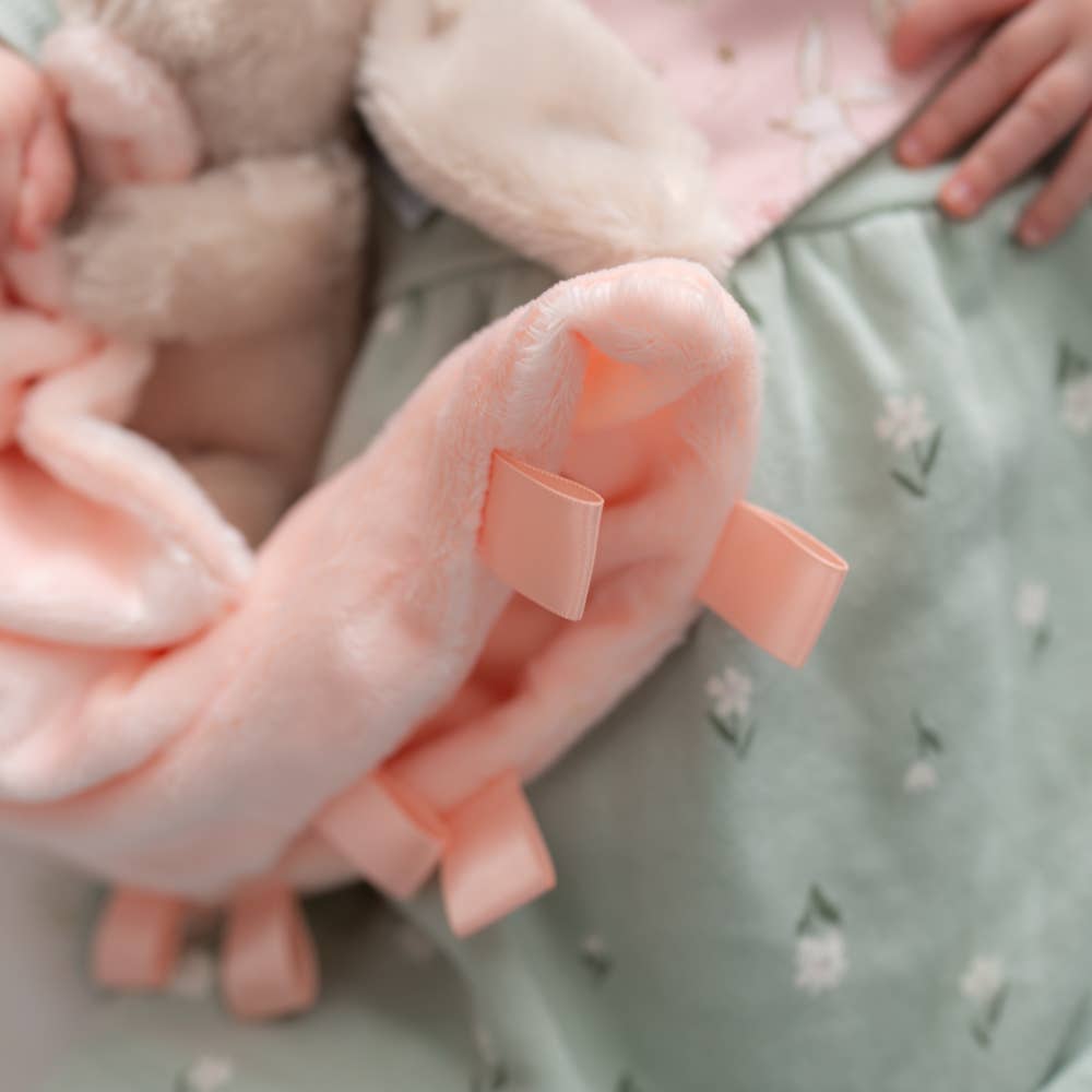 Ziggle Baby - Beige Bunny Plush Comforter Blanket