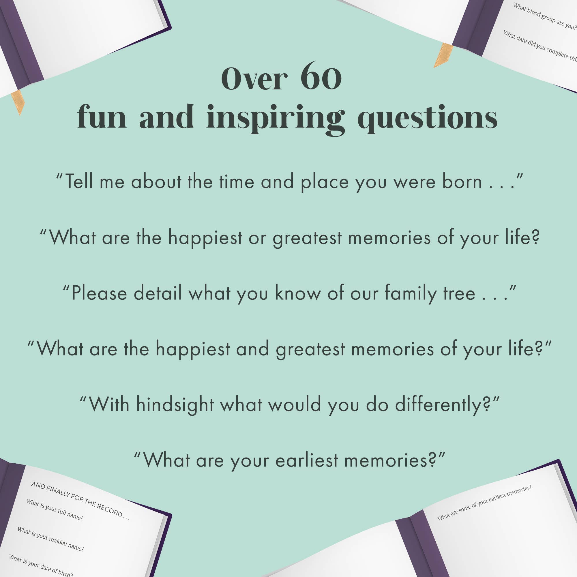 FROM YOU TO ME Meaningful Gifts - Dear Grandma Memory Journal, A Heartfelt Keepsake