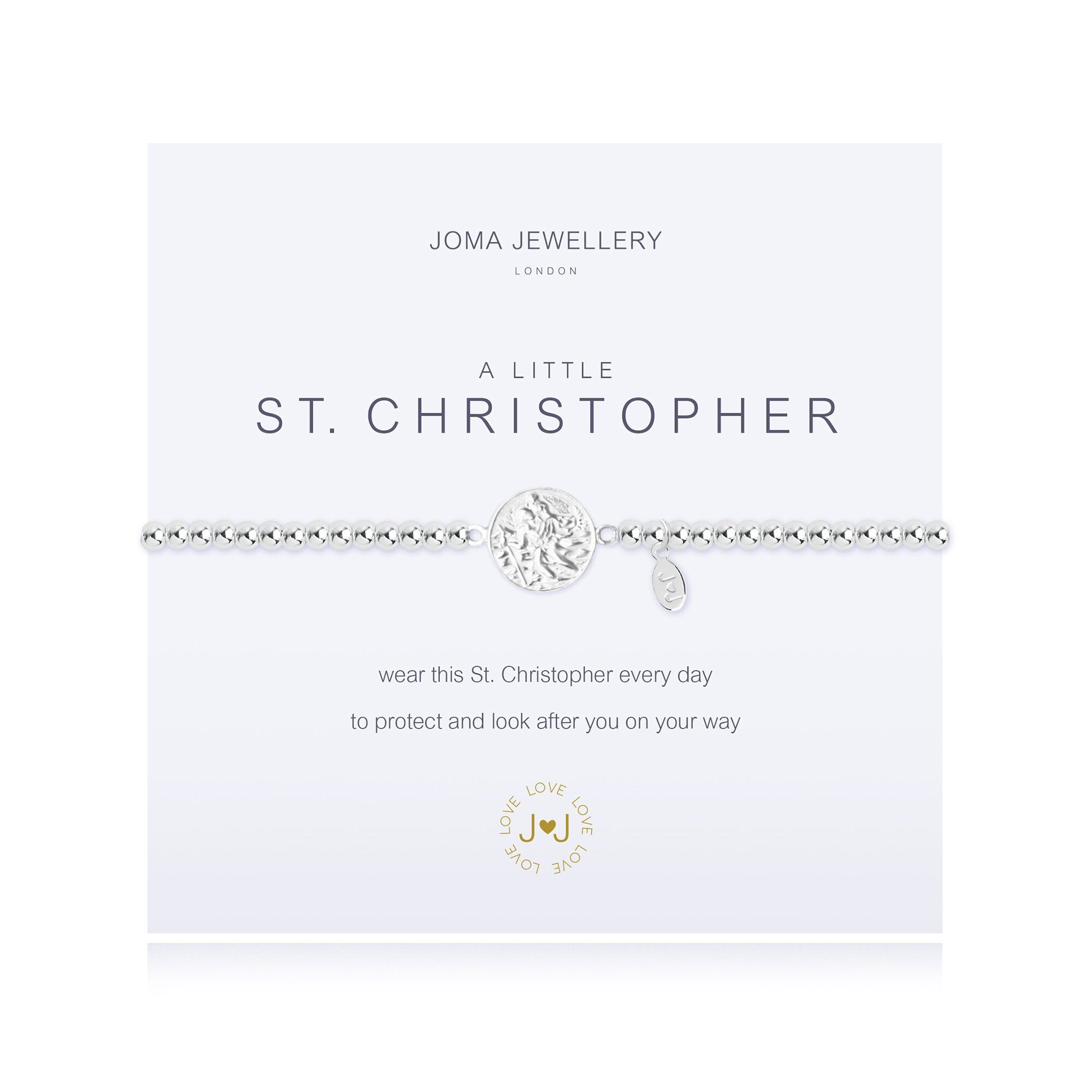 Joma Jewellery A Little St Christopher Bracelet