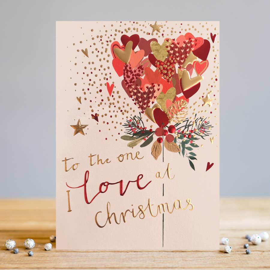 Louise Tiler - One I Love Christmas Card