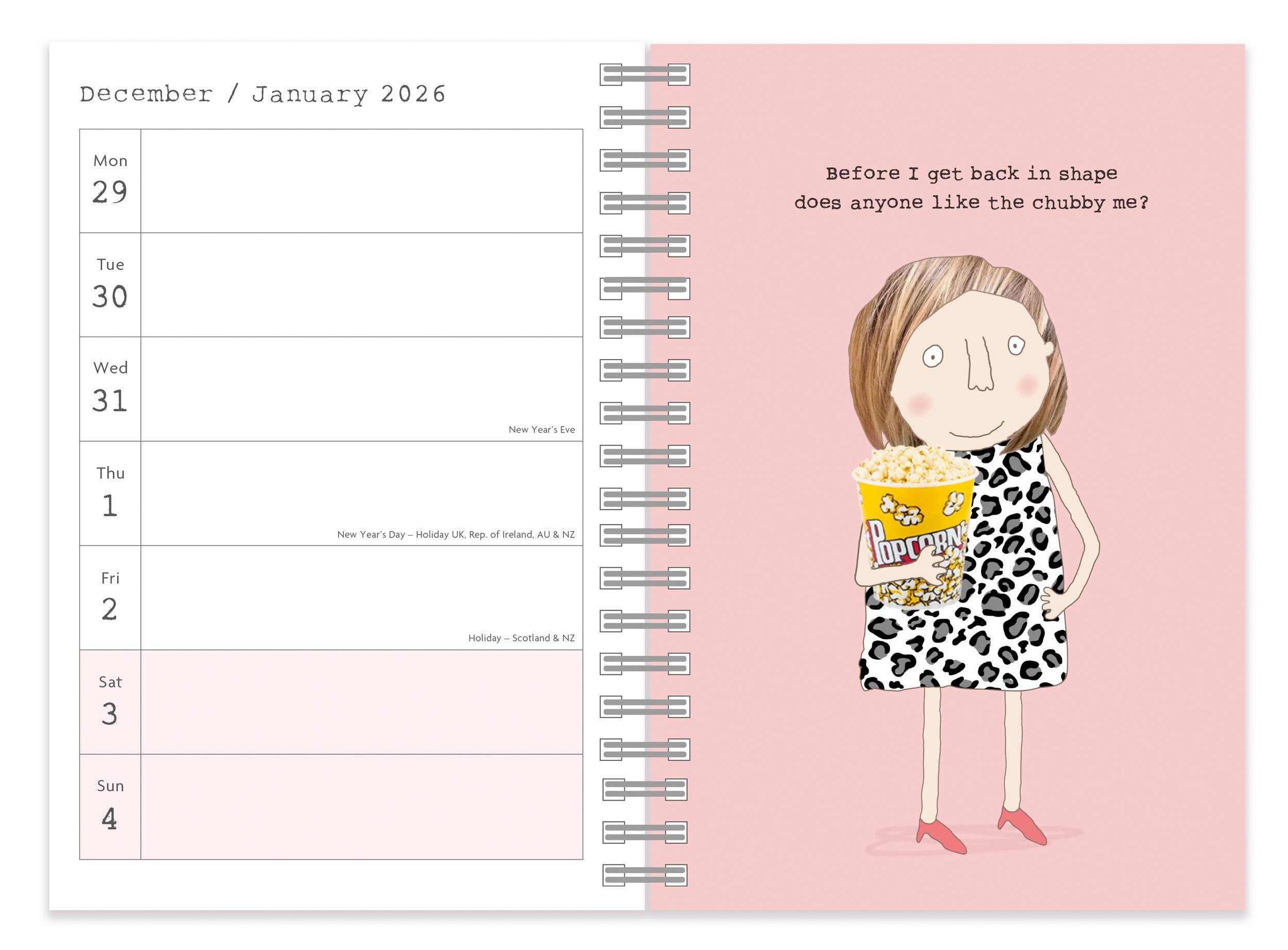 Portico Designs - Rosie Made a Thing A5 Wiro 2026 Diary