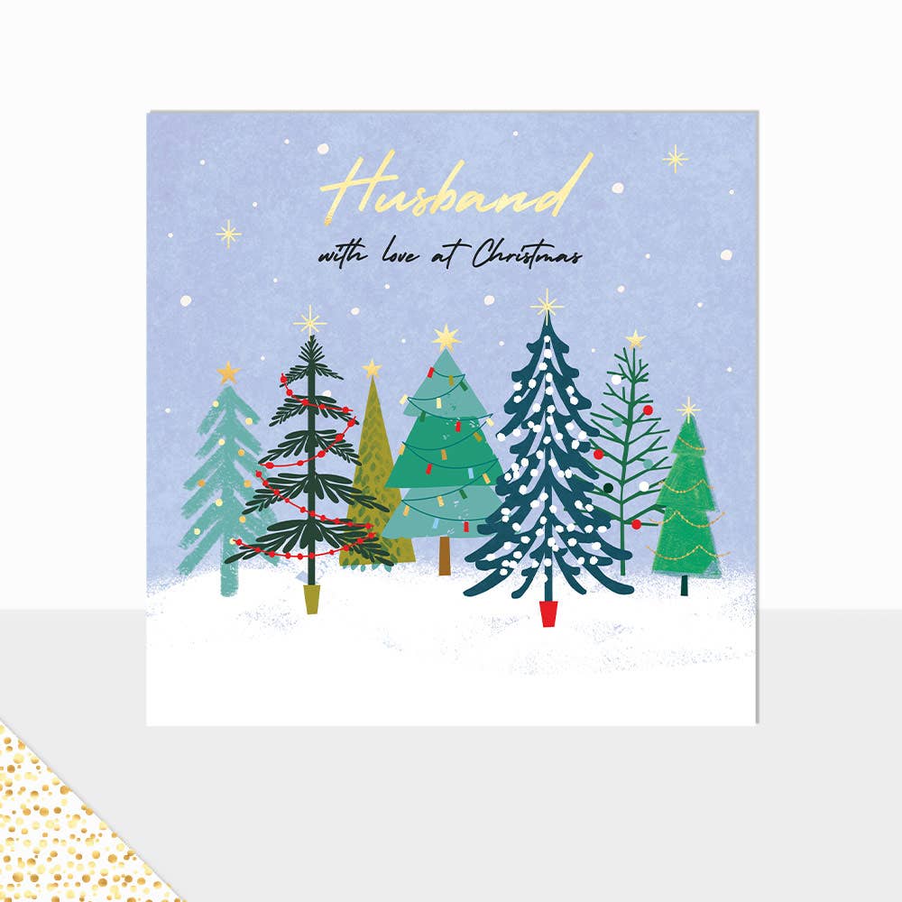 Aurora Collection Husband with Love at Christmas Card