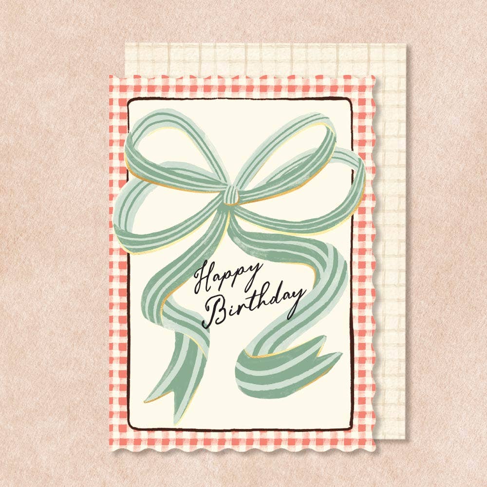 Laura Darrington Design Ltd - Keepsake Collection - Happy Birthday (Large Bow)
