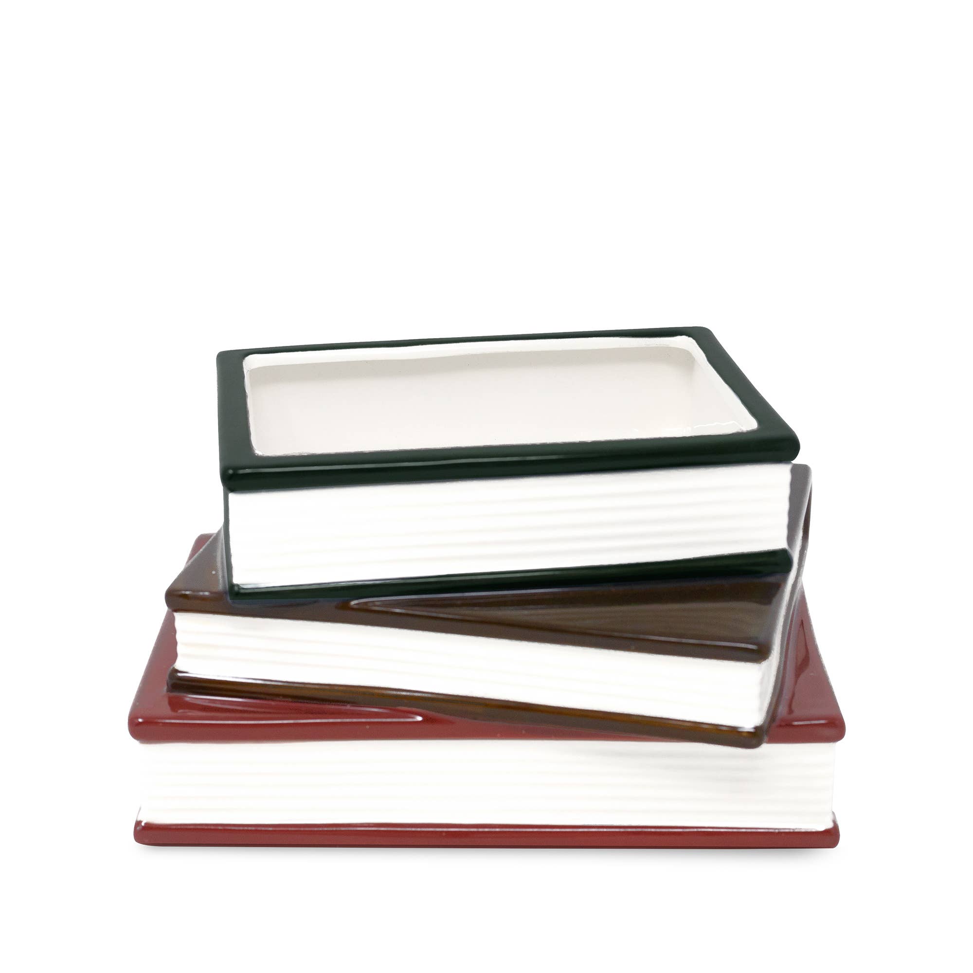 Steel Mill & Co UK - Stacked Book Planter, Sherlock Holmes, Oliver Twist and The Canterbury Tales