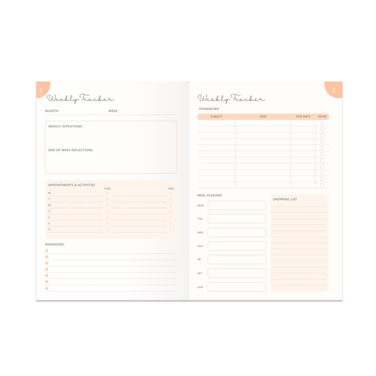 Portico Designs - Rituals Family Moments Guided Organiser Planner