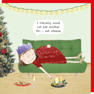 Rosie Made A Thing Ooh Cheese Christmas Card