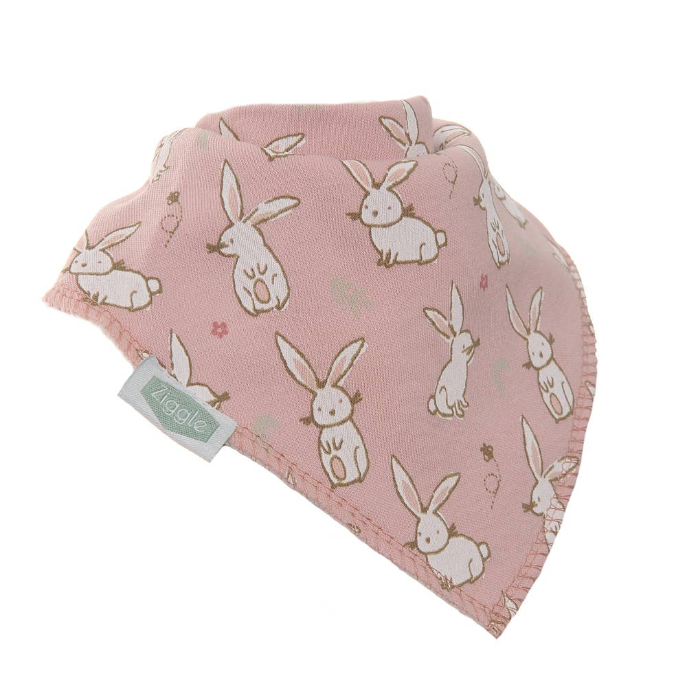 Ziggle Baby - Bunnies on Pink