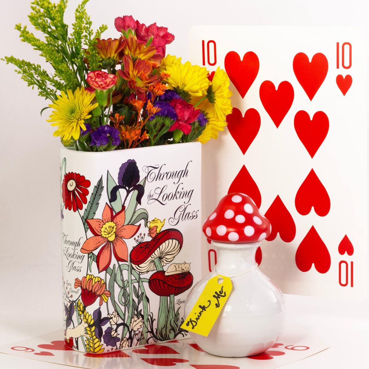 Steel Mill & Co UK - Book Vase, Through the Looking Glass