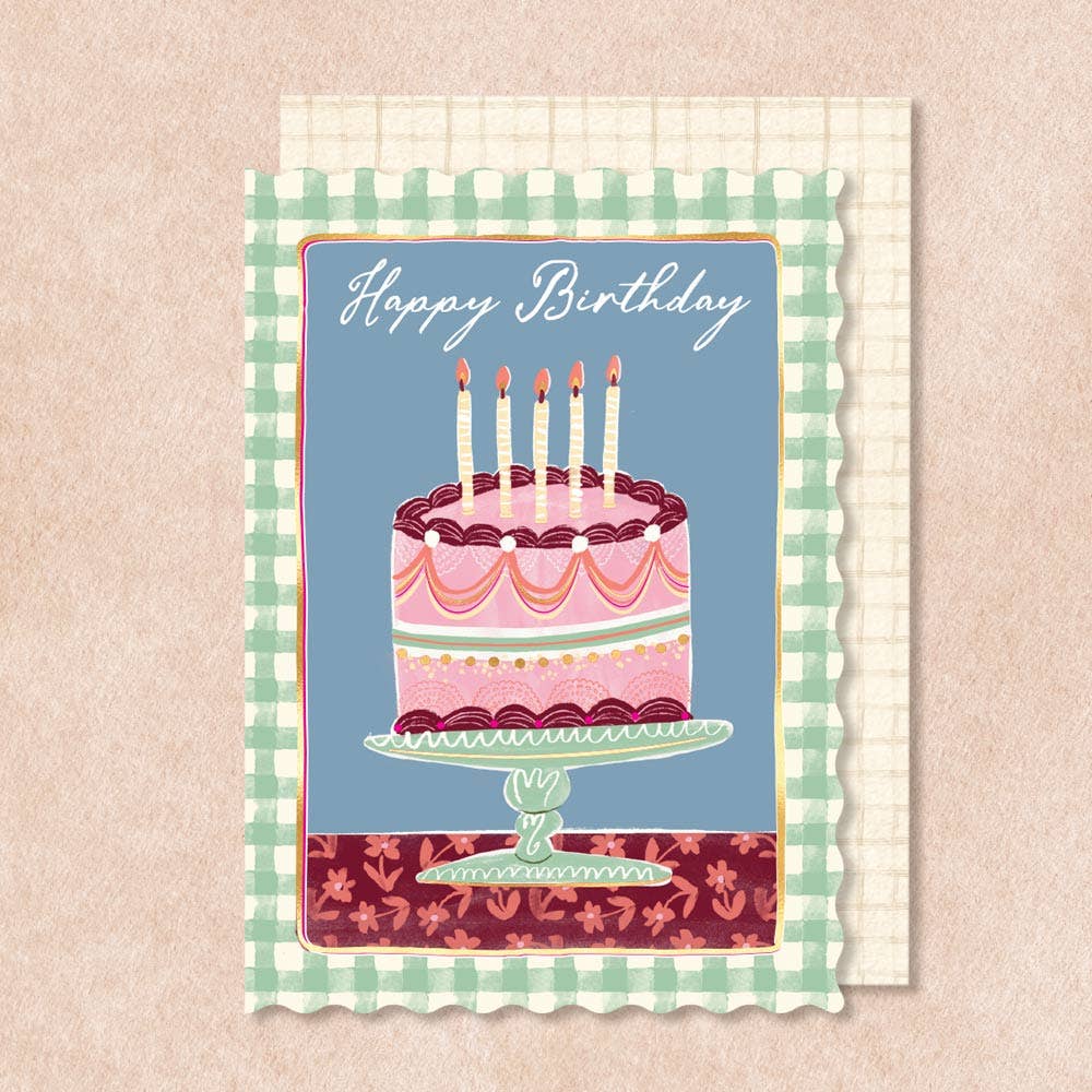 Laura Darrington Design Ltd - Keepsake Collection - Happy Birthday (Cake)