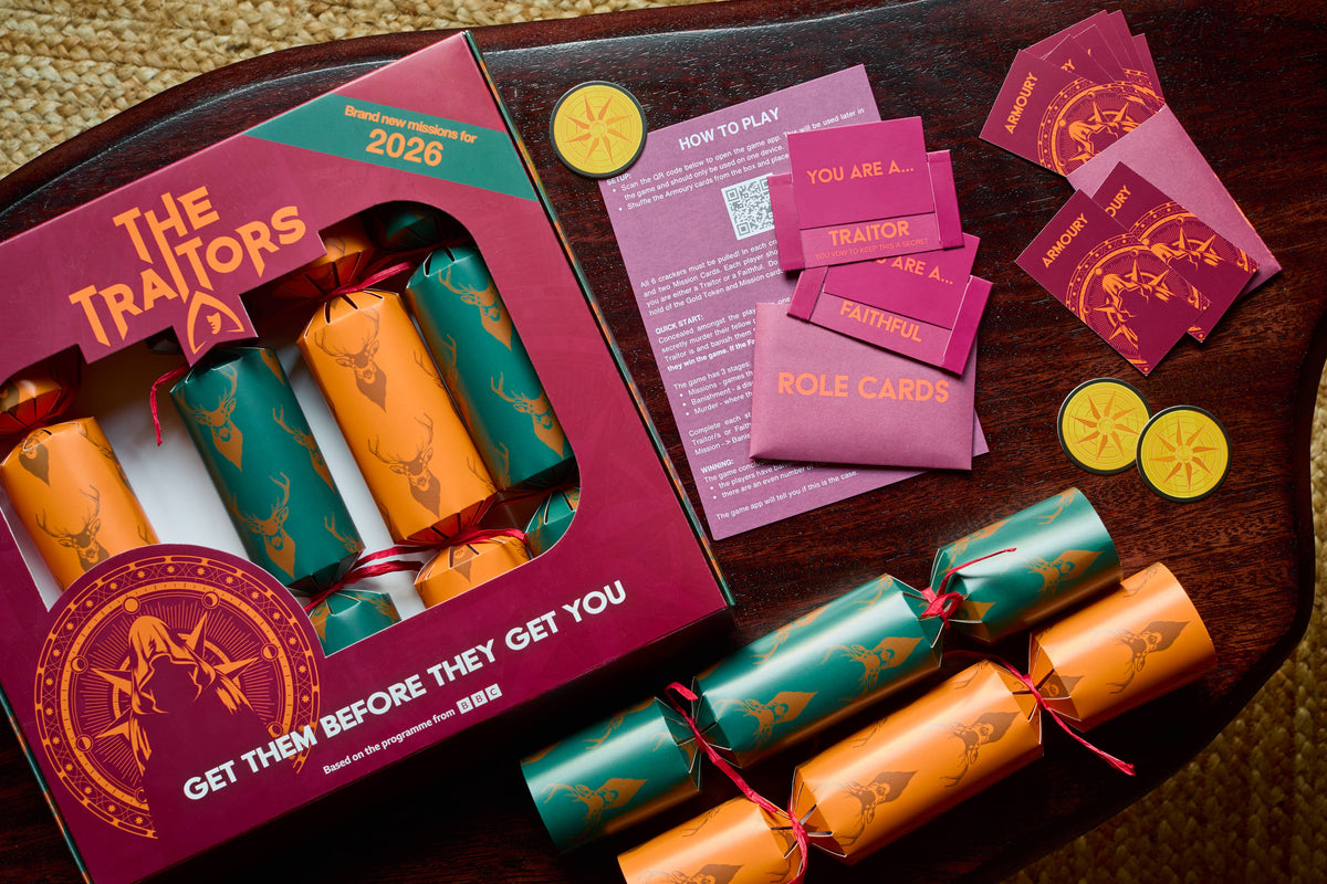 Puzzle Post Games - Traitors 2026 | Christmas Crackers | NEW Christmas 2026!