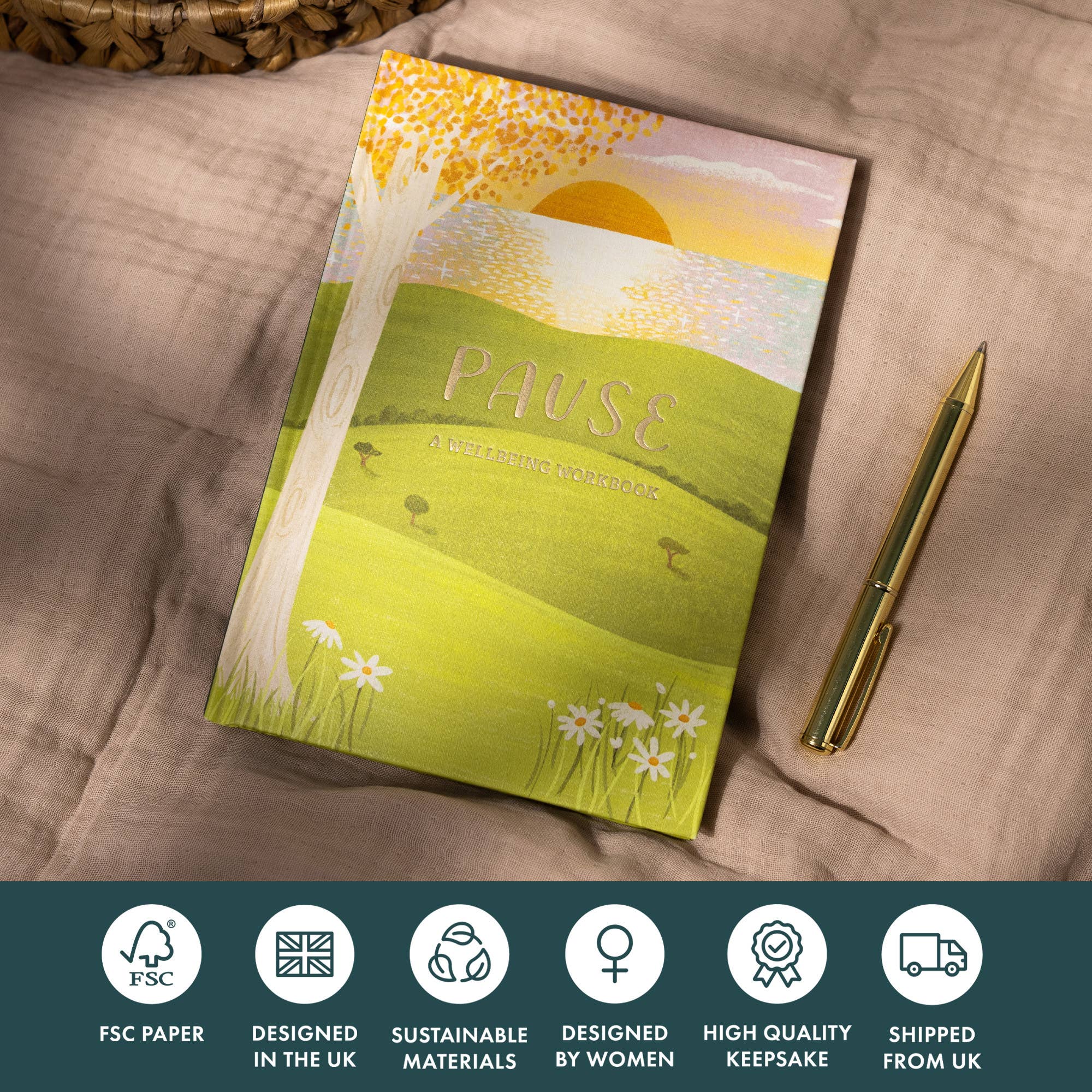 FROM YOU TO ME Meaningful Gifts - Pause Wellbeing Journal | Mindful Journal | Daily Journal