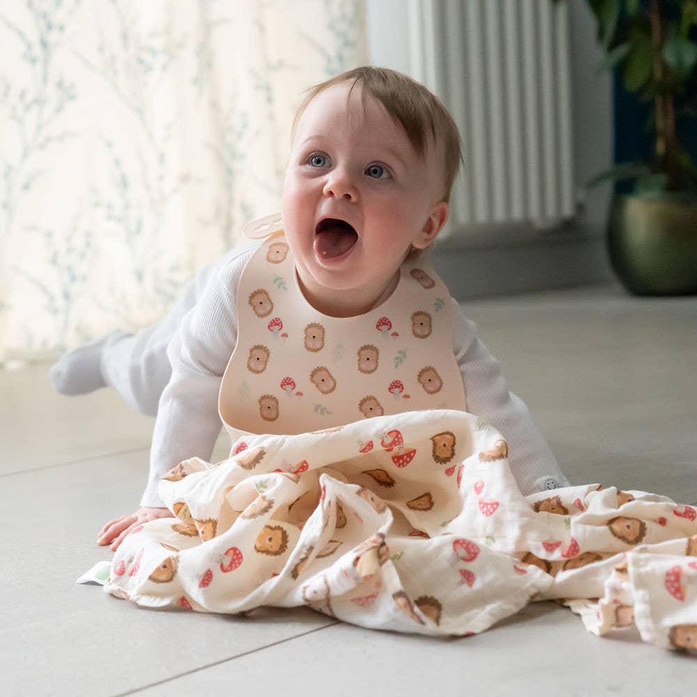 Ziggle Baby - Woodland Muslin Set: Red|White