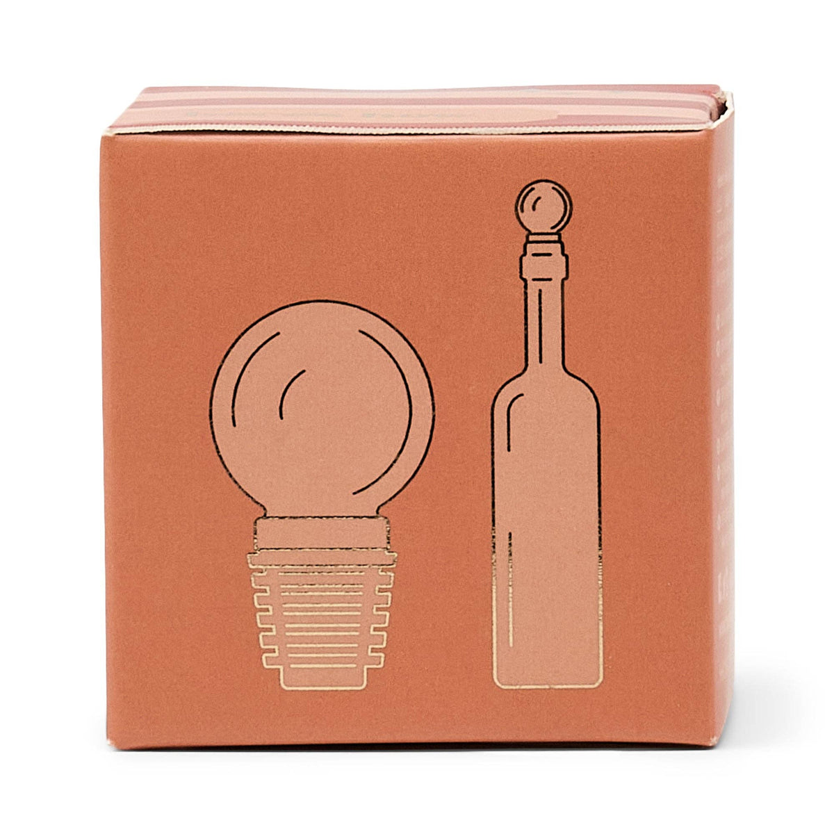 Designworks Collective - The Moony Glass Bottle Stopper - Amber