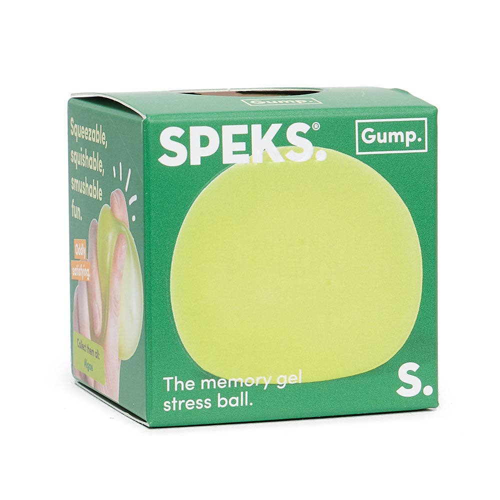 Speks Original Gump - The Memory Gel Stress Ball: Moon Jelly