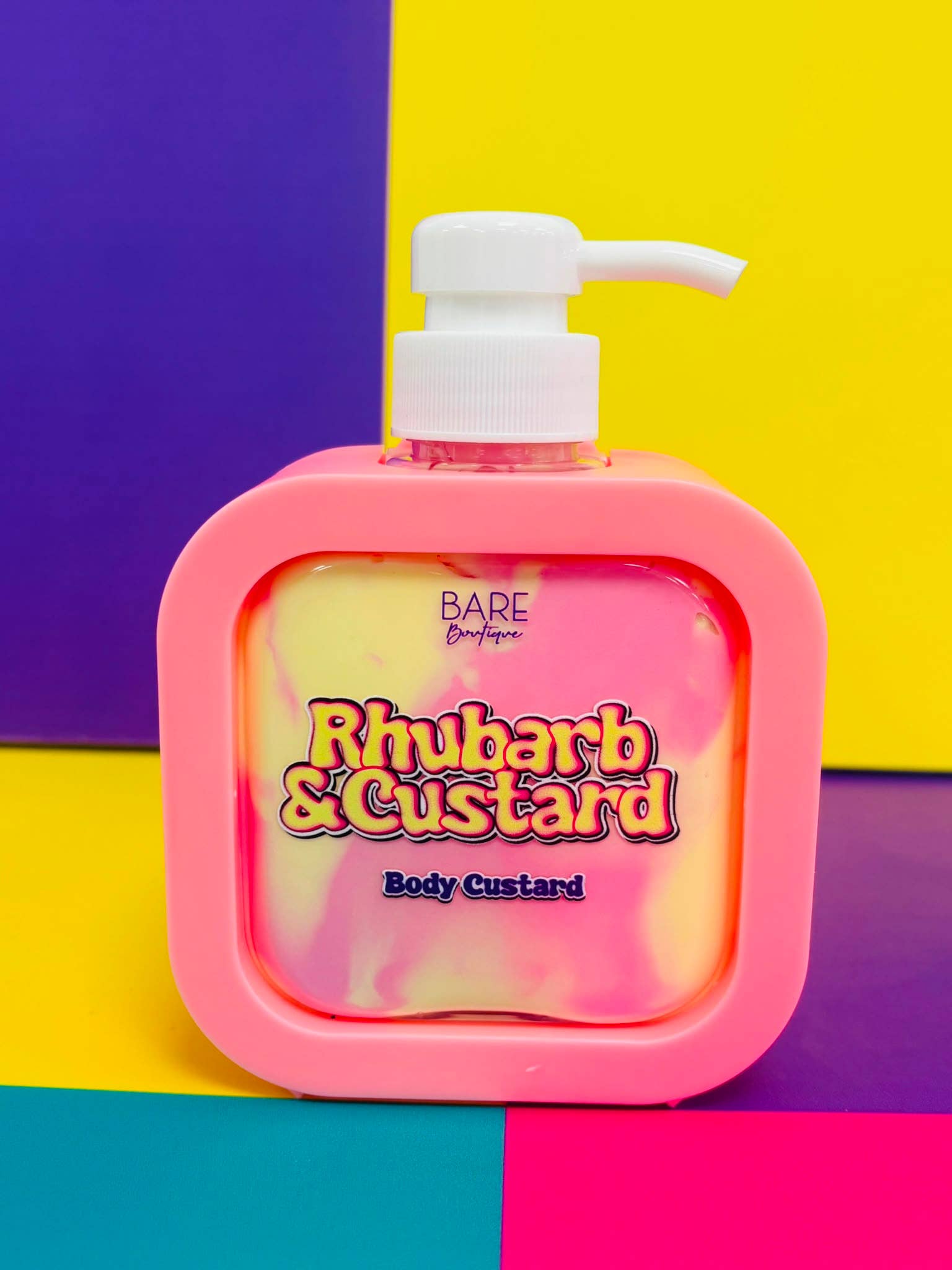 Bare Boutique - 300ml Rhubard and Custard Body Custard