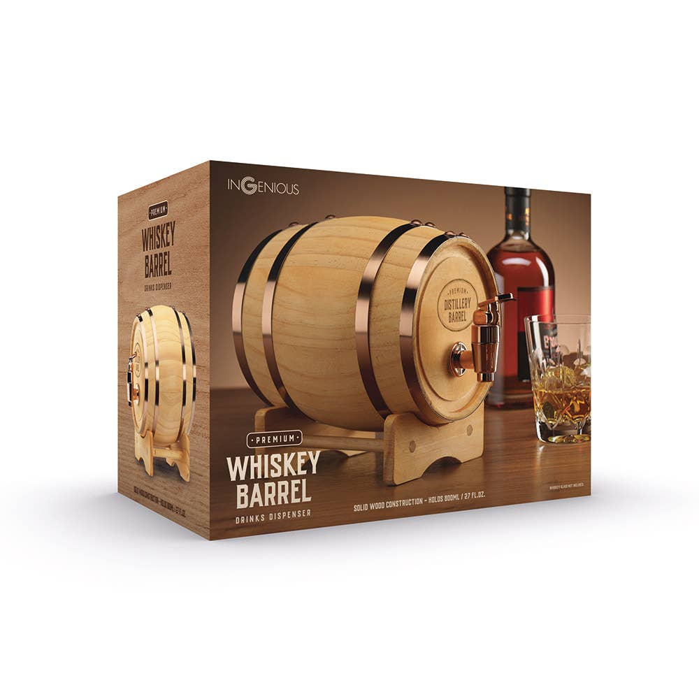 Wooden Keg Whiskey Barrel