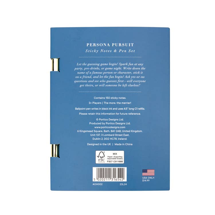 Portico Designs - Art of Hosting
Persona Pursuits Party Game