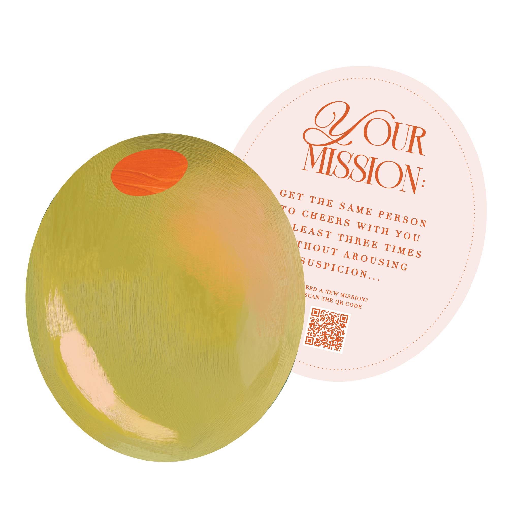 Portico Designs - Art of Hosting Secret Mission Game Coasters