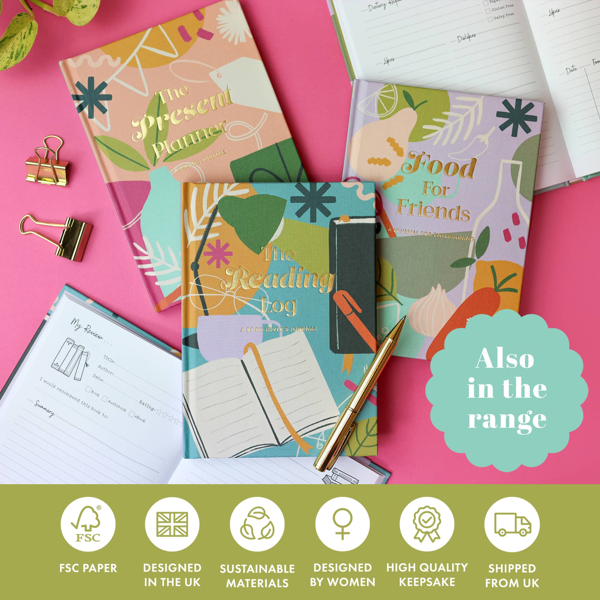 FROM YOU TO ME Meaningful Gifts - The Present Planner - A journal for those who love gifting
