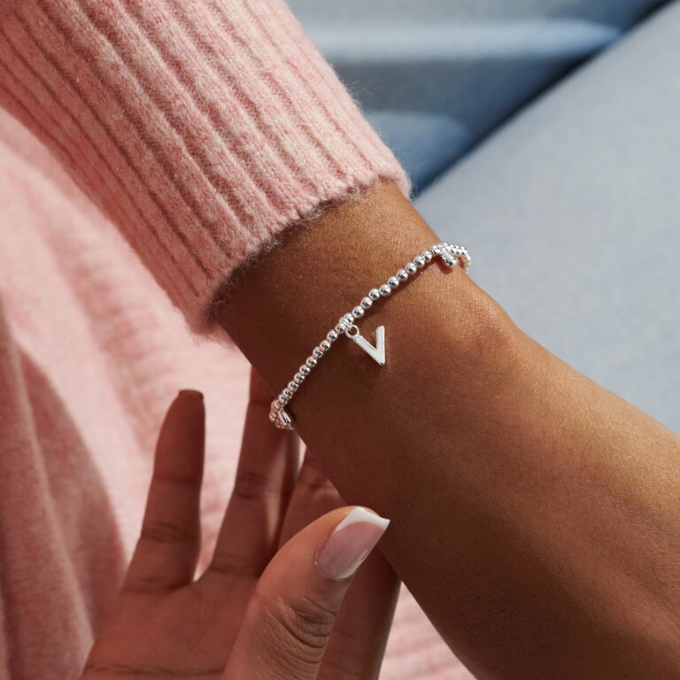 Joma Jewellery Silver Plated A Little 'Alphabet' Bracelets