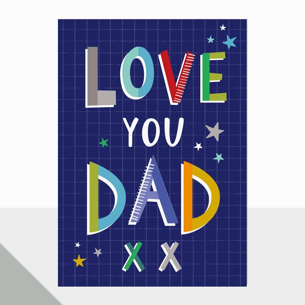 Artbox Love You Dad Card