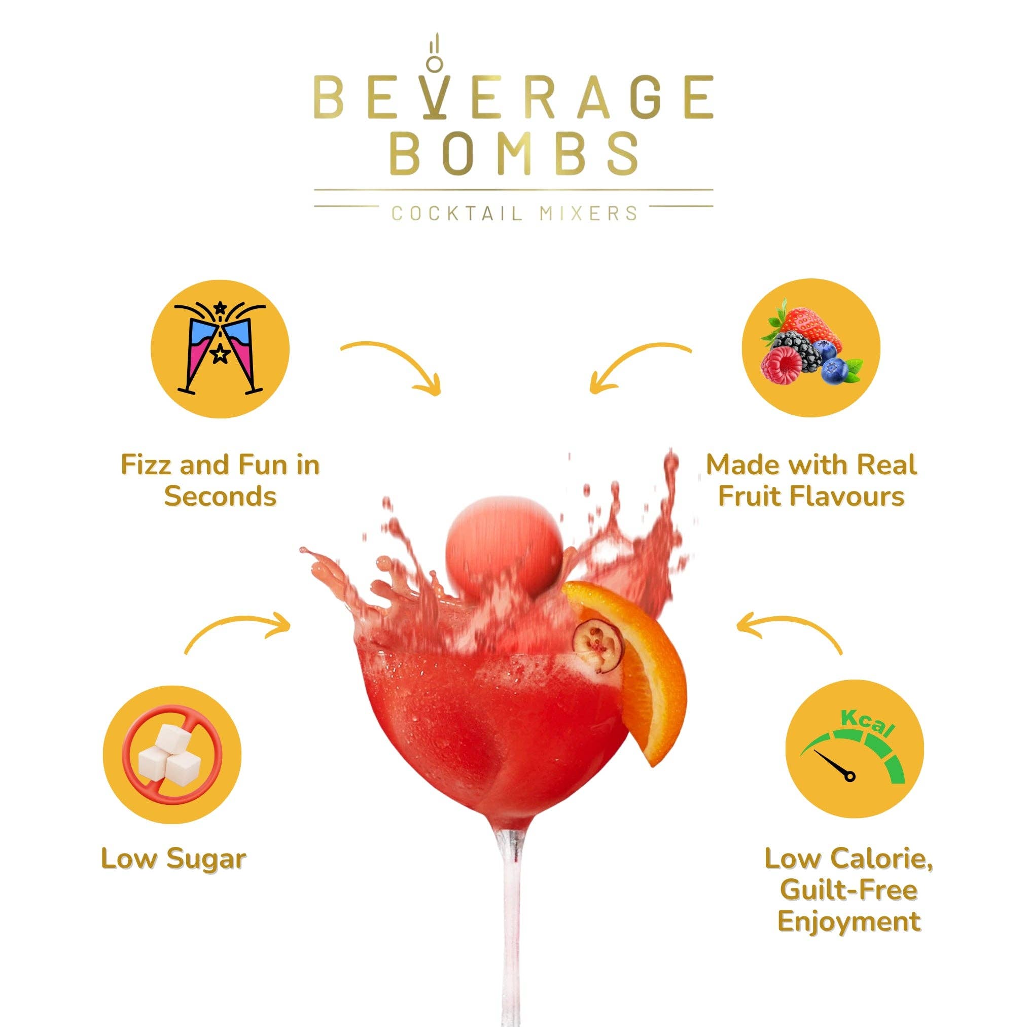 Beverage Bombs - Beverage Bombs - The Near Instant Cocktail!: Pornstar Martini