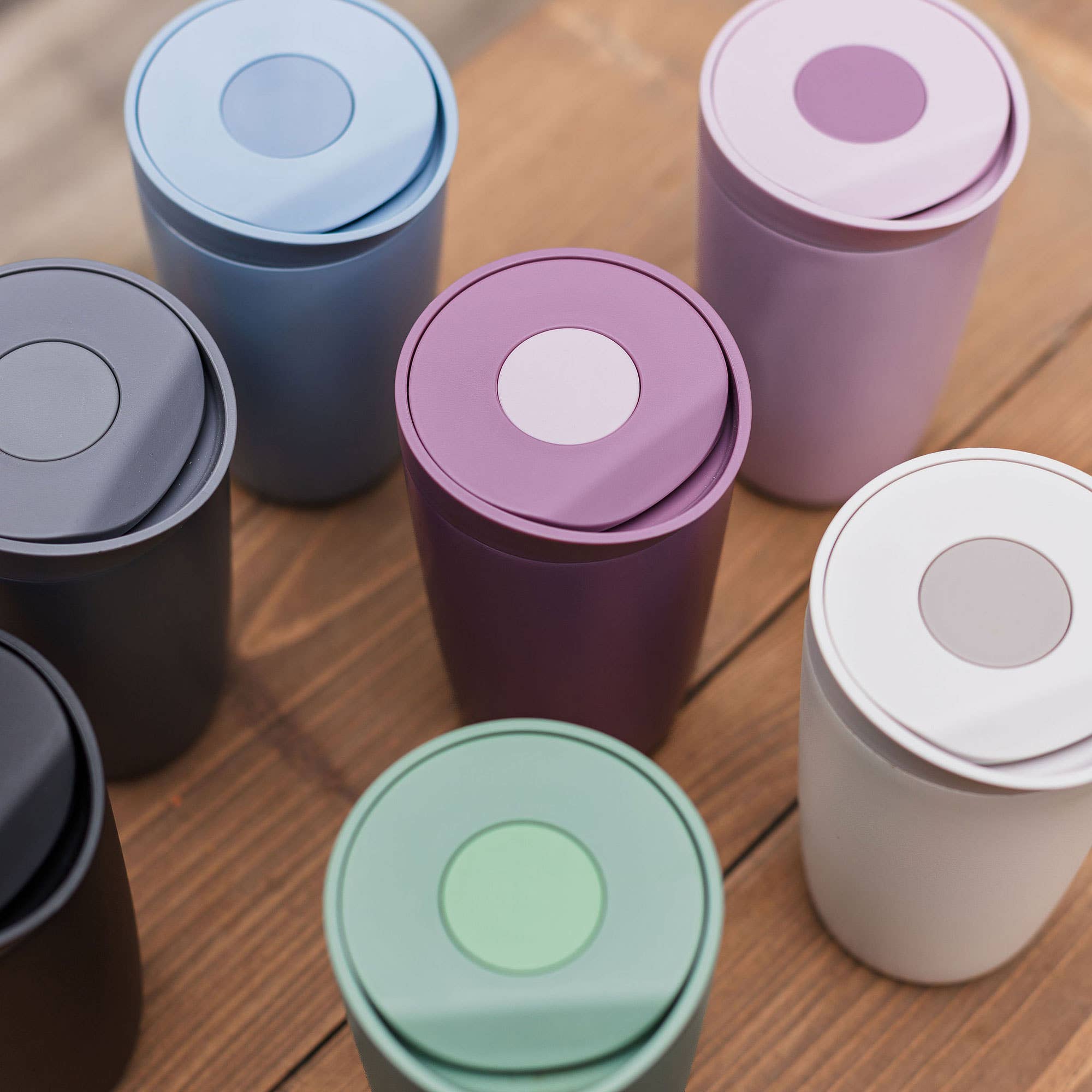 UBERSTAR - Radius Stainless Steel Double Wall Insulated Travel Cup 12oz: Pink