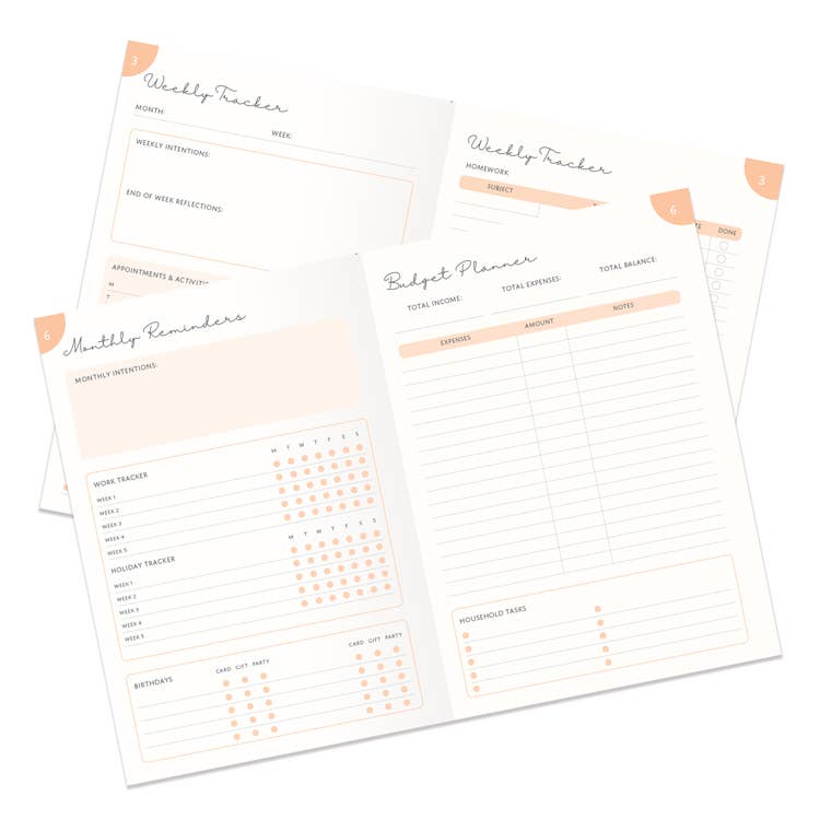 Portico Designs - Rituals Family Moments Guided Organiser Planner