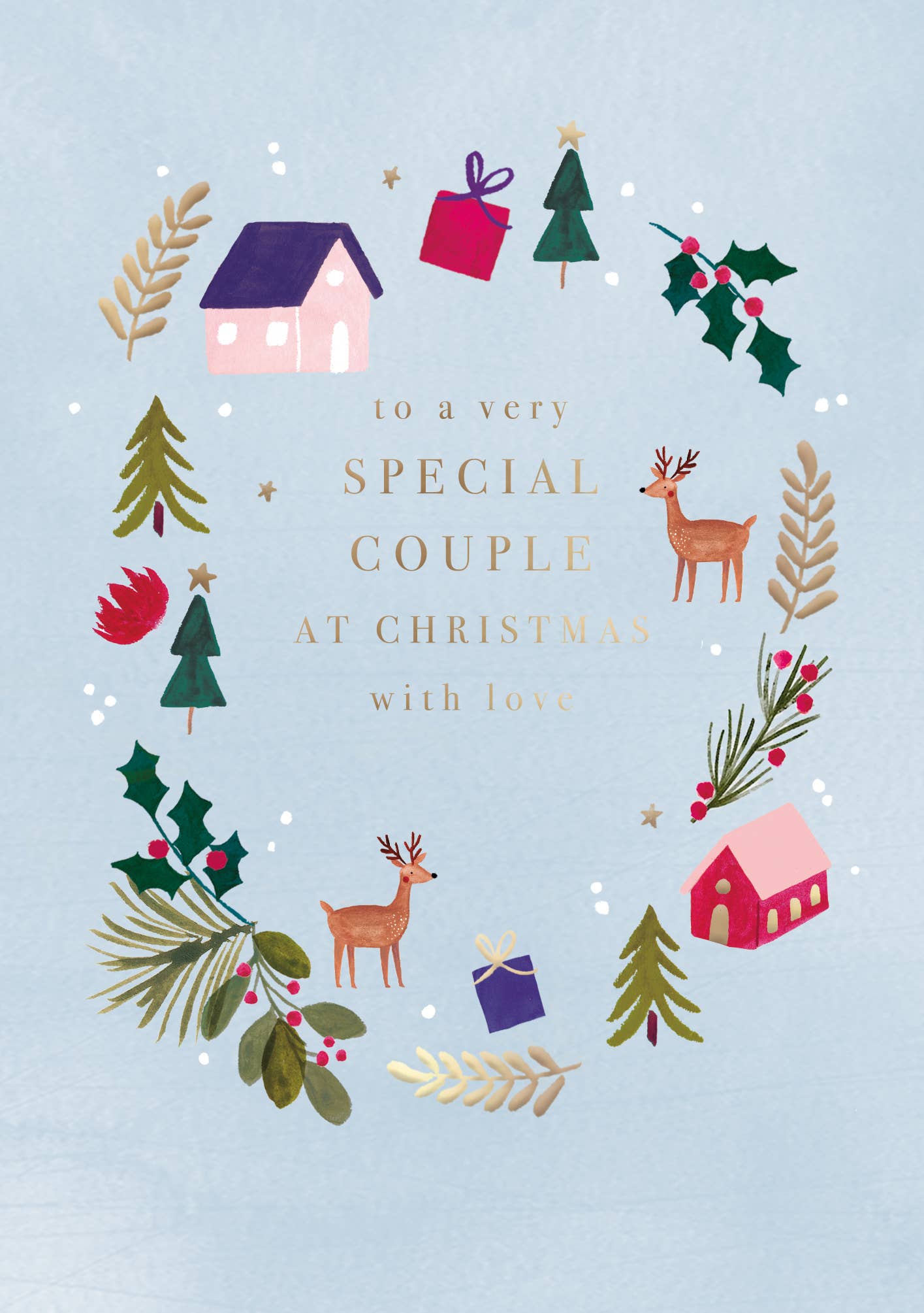Hotchpotch - Pixie Special Couple Christmas Card