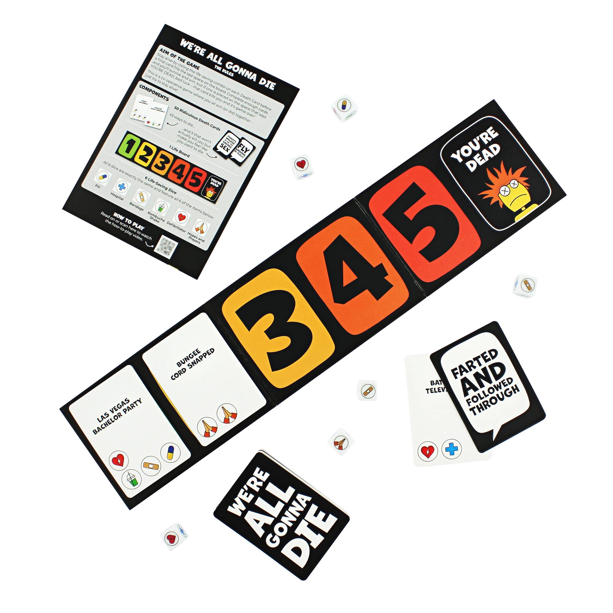 Ginger Fox UK - We're All Gonna Die - The Game of Dicing With Death