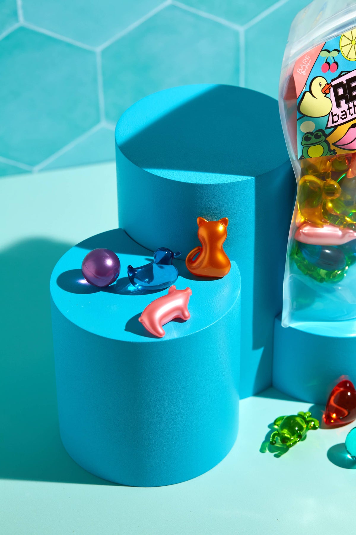 Bare Boutique - 30 Pack Retro 90's Randoms Bath Pearls - Jumbo Mixed Bag