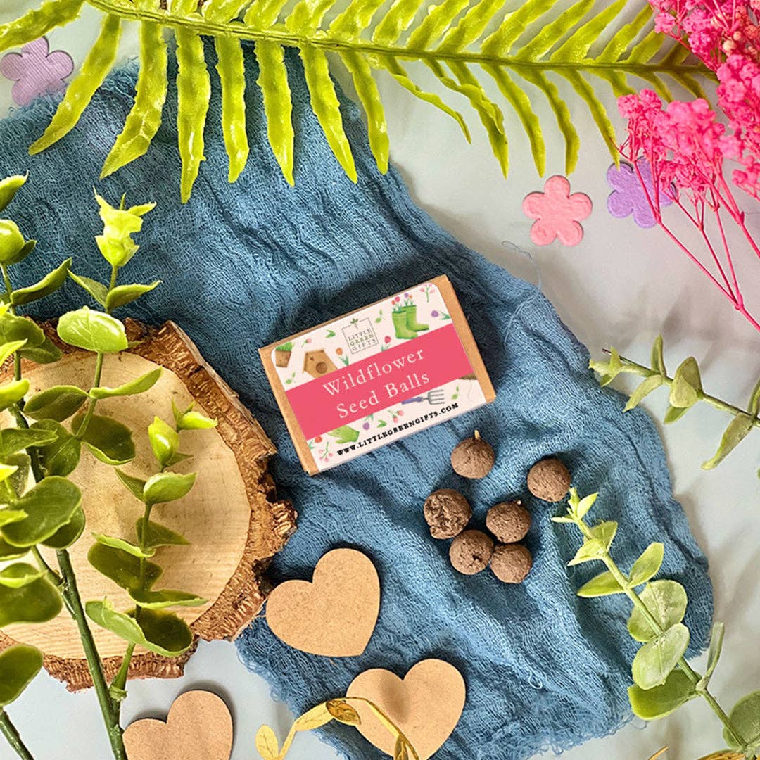 Little Green Gifts - Seed Balls - Choice Of Designs (TU-12): 003 - Blushing Blooms - More Than Just a Gift | Narborough Hall