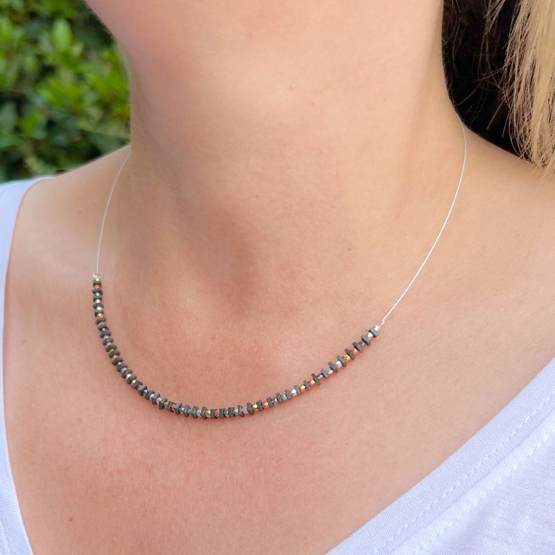 Carrie Elspeth Midnight Metallics Links Necklace