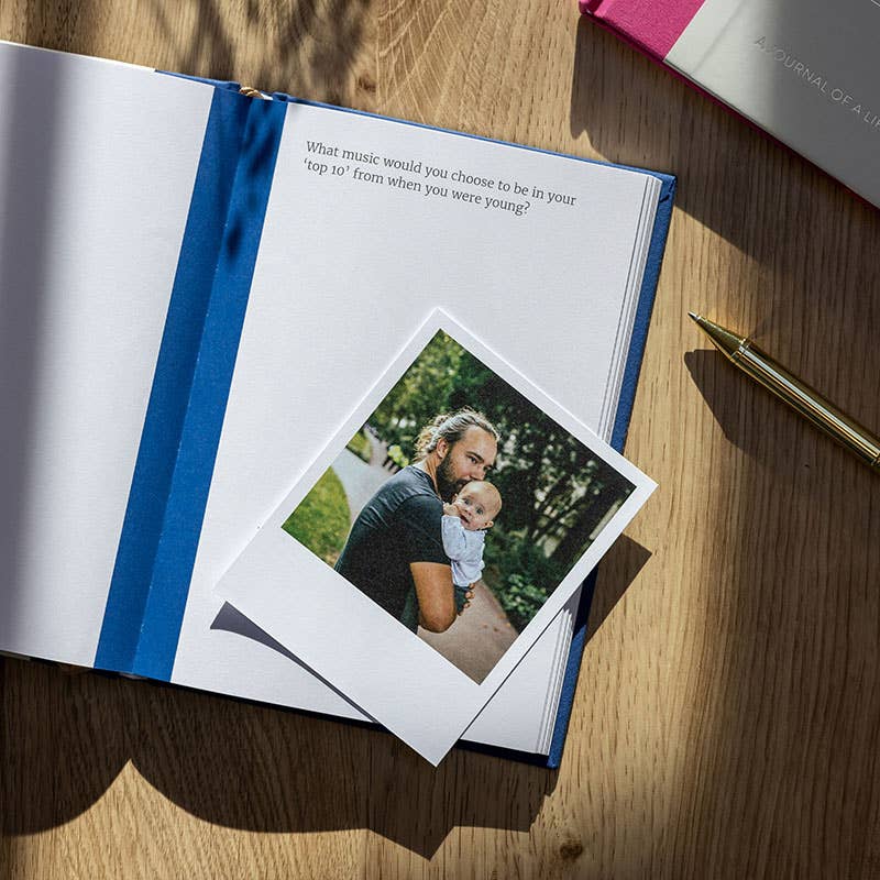 FROM YOU TO ME Meaningful Gifts - Dear Dad Guided Memory Journal | Heartfelt Gift for Dad |