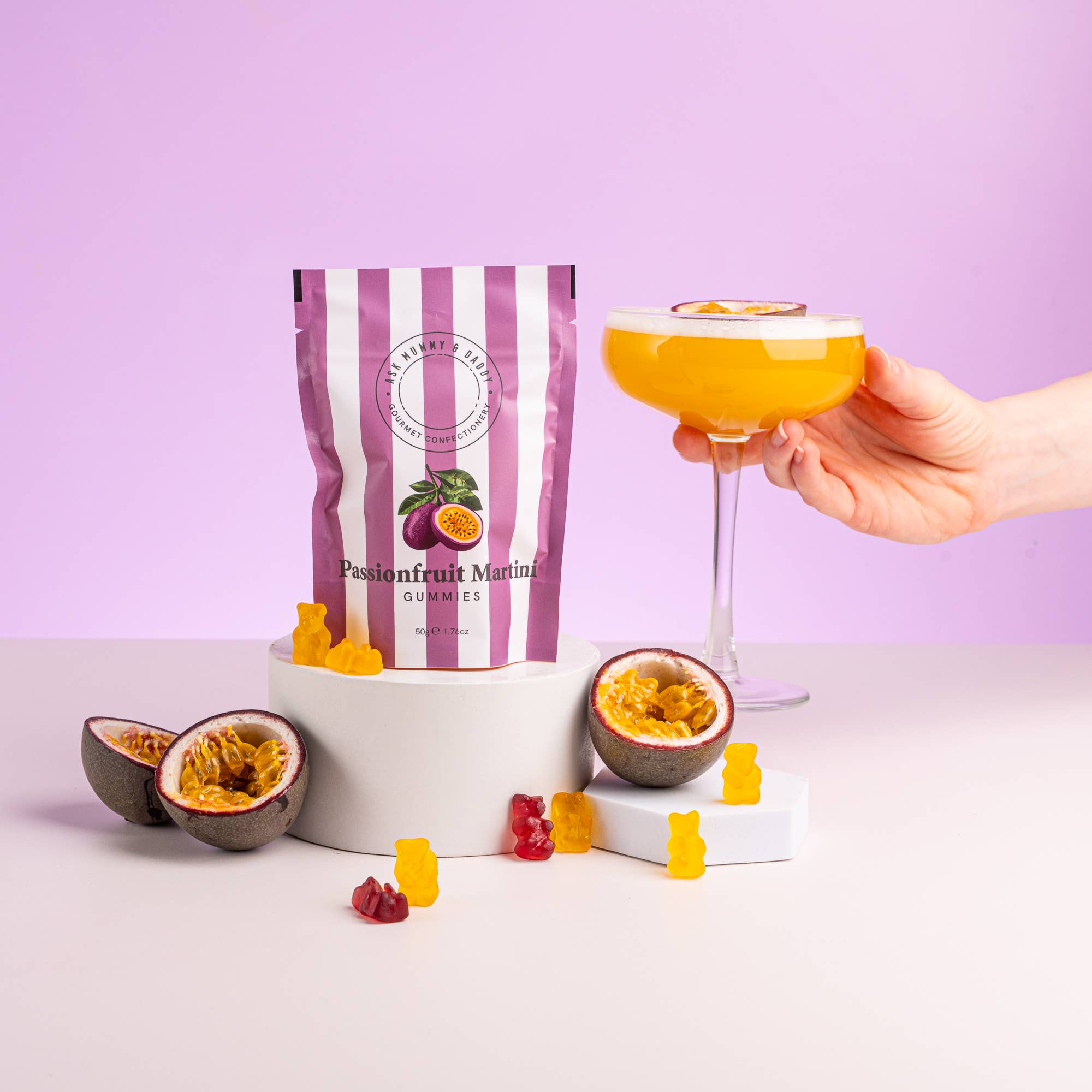 Ask Mummy & Daddy - Passionfruit Martini