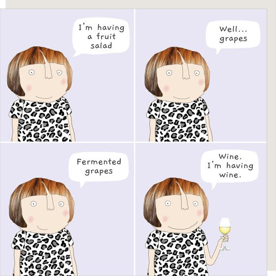 Rosie Made a Thing Fruit Salad Card