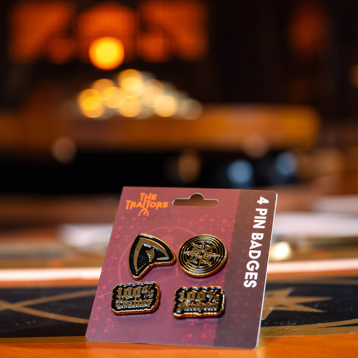 Blueprint Collections - The Traitors Pin Badges